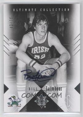 2010 Ultimate Collection - [Base] - Ultimate Autographs #36 - Bill Laimbeer /75