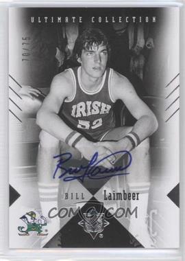 2010 Ultimate Collection - [Base] - Ultimate Autographs #36 - Bill Laimbeer /75