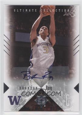 2010 Ultimate Collection - [Base] - Ultimate Autographs #45 - Brandon Roy /99