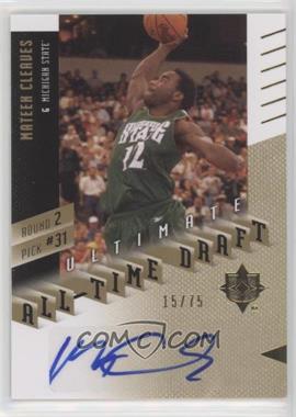2010 Ultimate Collection - Ultimate All-Time Draft #2-31 - Mateen Cleaves /75