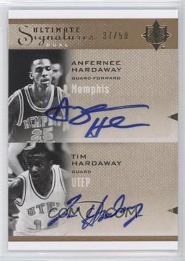 2010 Ultimate Collection - Ultimate Signatures Dual #D-HH - Tim Hardaway, Anfernee Hardaway /50