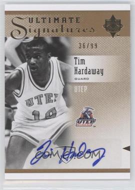 2010 Ultimate Collection - Ultimate Signatures #S-TH - Tim Hardaway /99