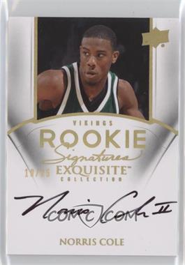 2011-12 Exquisite Collection - [Base] - Hologold #81 - Rookie Signatures - Norris Cole /25