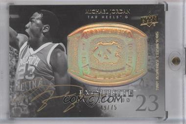 2011-12 Exquisite Collection - Championship Bling - Gold Spectrum #CB-JO - Michael Jordan /75