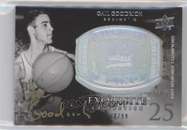 2011-12 Exquisite Collection - Championship Bling #CB-GG - Gail Goodrich /99