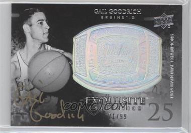 2011-12 Exquisite Collection - Championship Bling #CB-GG - Gail Goodrich /99