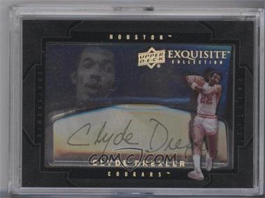 2011-12 Exquisite Collection - Dimensions #D-CD - Clyde Drexler