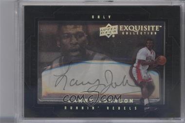 2011-12 Exquisite Collection - Dimensions #D-LJ - Larry Johnson