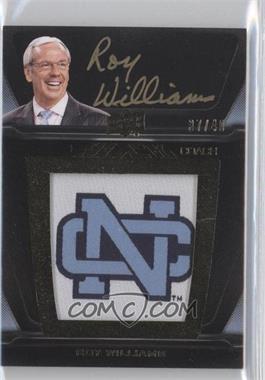 2011-12 Exquisite Collection - UD Black - College Logo Auto #L-WI - Roy Williams /40