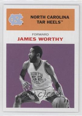 2011-12 Fleer Retro - 1961-62 Design #61 WO.2 - James Worthy (Orange Red Purple)