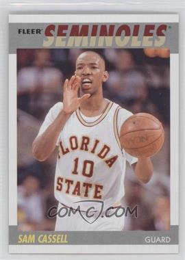 2011-12 Fleer Retro - 1987-88 Design #87-SC - Sam Cassell