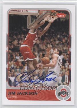 2011-12 Fleer Retro - [Base] - Autographs #37 - Jim Jackson