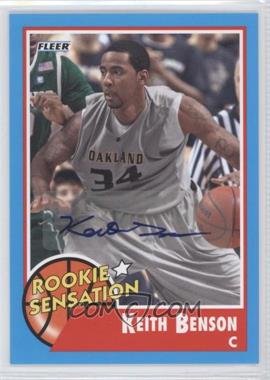 2011-12 Fleer Retro - [Base] - Autographs #79 - Rookie Sensation - Keith Benson