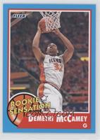 Rookie Sensation - Demetri McCamey