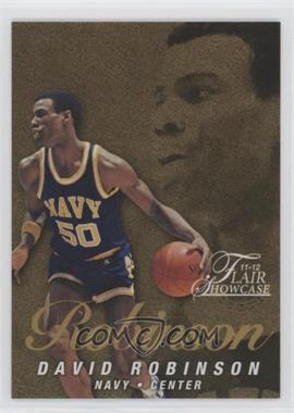 2011-12 Fleer Retro - Flair Showcase #FL-7 - David Robinson /150