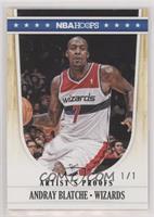 Andray Blatche #/1