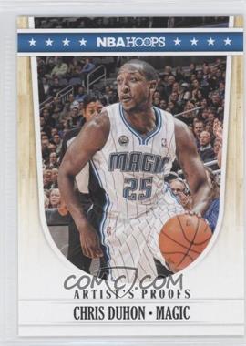 2011-12 NBA Hoops - [Base] - Artist's Proof #177 - Chris Duhon