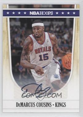 2011-12 NBA Hoops - [Base] - Autographs #206 - DeMarcus Cousins