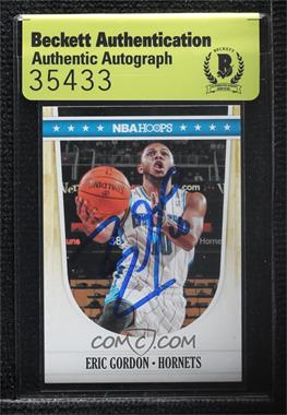 2011-12 NBA Hoops - [Base] #89 - Eric Gordon [BAS Beckett Auth Sticker]