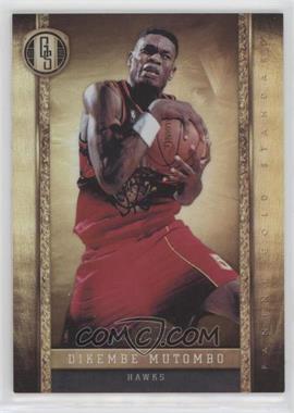 2011-12 Panini Gold Standard - [Base] #214.2 - Dikembe Mutombo (Atlanta Hawks) /299