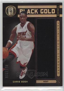 2011-12 Panini Gold Standard - Black Gold Threads #BG-44 - Chris Bosh /149