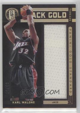 2011-12 Panini Gold Standard - Black Gold Threads #BG-64 - Karl Malone /49