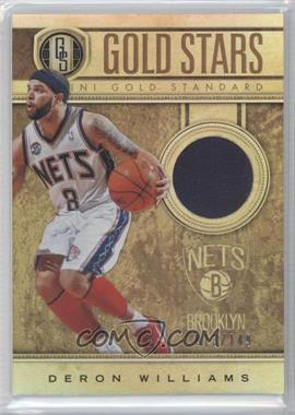 2011-12 Panini Gold Standard - Gold Stars Memorabilia #13 - Deron Williams /149