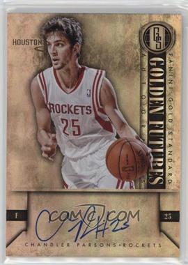 2011-12 Panini Gold Standard - Golden Futures Autographs #CP - Chandler Parsons