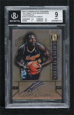 2011-12 Panini Gold Standard - Golden Futures Autographs #KF - Kenneth Faried [BGS 9 MINT]