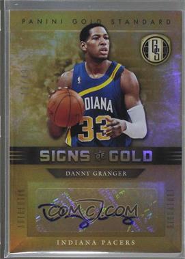 2011-12 Panini Gold Standard - Signs of Gold #SG-15 - Danny Granger /49 [Noted]