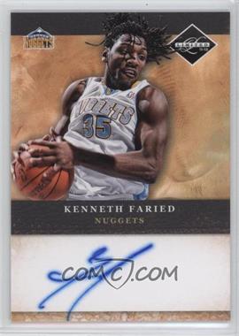 2011-12 Panini Limited - Draft Pick Redemptions Autographs #7 - Kenneth Faried