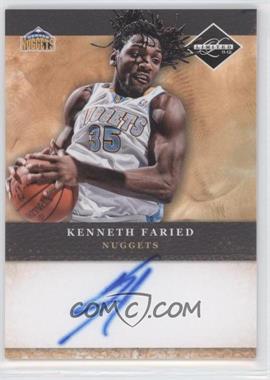 2011-12 Panini Limited - Draft Pick Redemptions Autographs #7 - Kenneth Faried