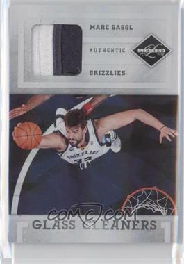 2011-12 Panini Limited - Glass Cleaners - Materials Prime #6 - Marc Gasol /25