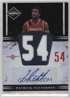 2011-12 Panini Limited - Jumbo Materials Jersey Number Signatures #19 - Patrick Patterson /99
