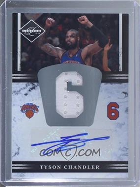 2011-12 Panini Limited - Jumbo Materials Jersey Number Signatures #7 - Tyson Chandler /25
