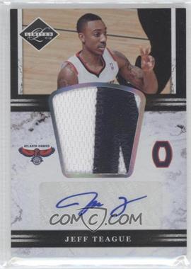 2011-12 Panini Limited - Jumbo Materials Signatures - Prime #12 - Jeff Teague /10