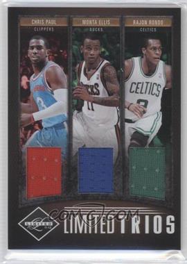 2011-12 Panini Limited - Limited Threads Trios #7 - Monta Ellis, Rajon Rondo, Chris Paul /49