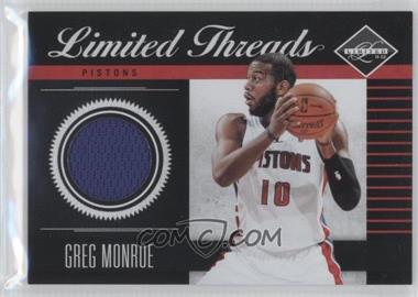 2011-12 Panini Limited - Limited Threads #18 - Greg Monroe /99