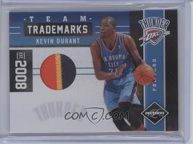 2011-12 Panini Limited - Team Trademarks Materials - Prime #14 - Kevin Durant /10