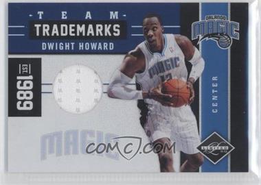 2011-12 Panini Limited - Team Trademarks Materials #12 - Dwight Howard /99