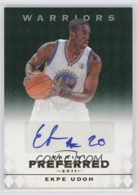 2011-12 Panini Preferred - [Base] - Emerald #317 - Ekpe Udoh /75