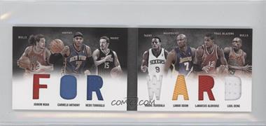 2011-12 Panini Preferred - Forward Material Booklet #4 - Joakim Noah, Carmelo Anthony, Hedo Turkoglu, Andre Iguodala, Lamar Odom, LaMarcus Aldridge, Luol Deng /199