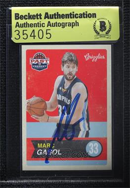 2011-12 Past & Present - [Base] #26 - Marc Gasol [BAS Authentic]