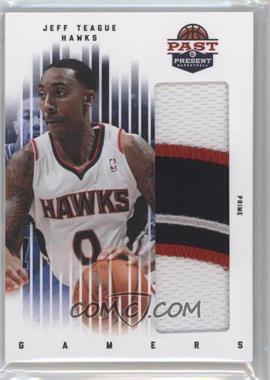 2011-12 Past & Present - Gamers Materials - Prime #73 - Jeff Teague /15