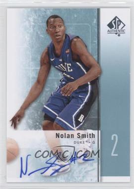 2011-12 SP Authentic - [Base] - Autographs #22 - Nolan Smith