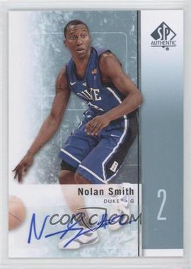 2011-12 SP Authentic - [Base] - Autographs #22 - Nolan Smith