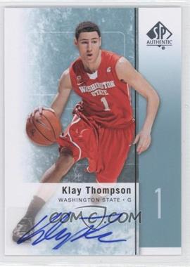 2011-12 SP Authentic - [Base] - Autographs #23 - Klay Thompson