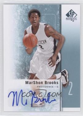 2011-12 SP Authentic - [Base] - Autographs #29 - MarShon Brooks