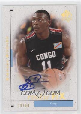 2011-12 SP Authentic - [Base] - Autographs #89 - Bismack Biyombo /50