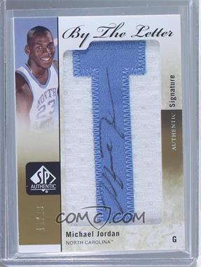 2011-12 SP Authentic - By the Letter Signatures #BL-MJ - Michael Jordan /23